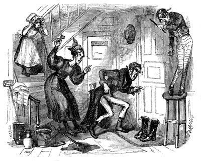 „The Old Curiosity Shop“ od Charlese Dickense od Hablot Knight Browne
