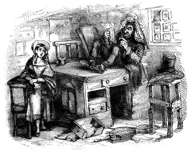 Charles Dickens „The Old Curiosity Shop“ od Hablot Knight Browne