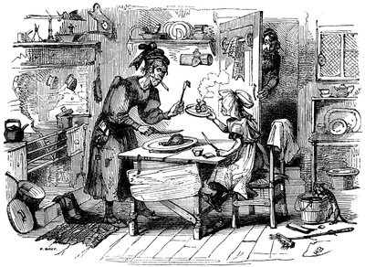 Charles Dickens „The Old Curiosity Shop“ od Hablot Knight Browne