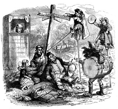 Charles Dickens „The Old Curiosity Shop“ od Hablot Knight Browne