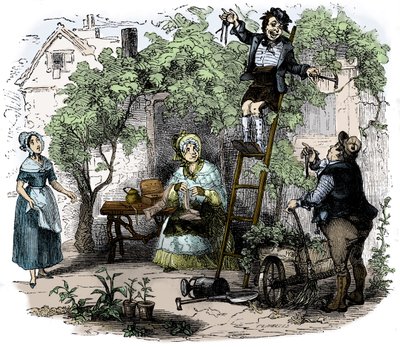 Charles Dickens „The Old Curiosity Shop“ od Hablot Knight Browne