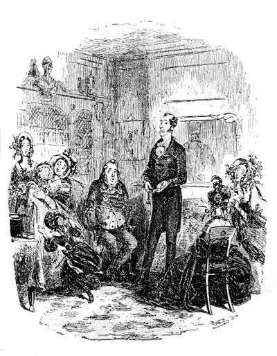 Dombey & Son od Charlese Dickense od Hablot Knight Browne