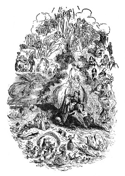 Dombey & Son od Charlese Dickense od Hablot Knight Browne