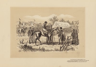 Das Tumbletown-Hindernisrennen, Nr. 12, Nach dem Rennen von Hablot Knight (1815-92) Browne