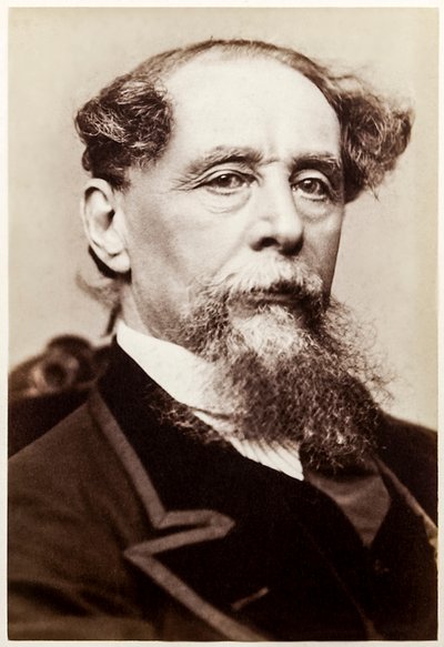 Charles Dickens: anglický spisovatel a populární viktoriánský romanopisec od Hablot Knight Browne