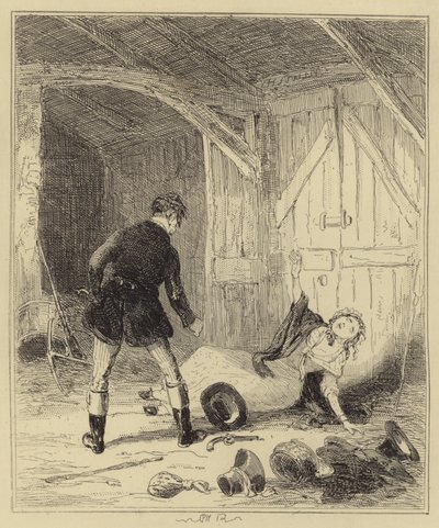 Corder střílí Marii Marten od Hablot Knight Browne