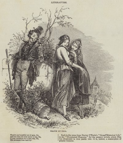 Velký historický Lilt od Hablot Knight Browne