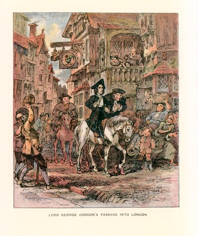 Ilustrace pro Barnaby Rudge. od Hablot Knight Browne