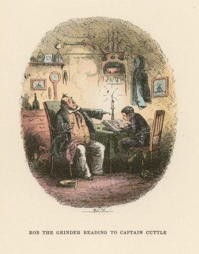 Ilustrace pro Dombey a syna od Hablot Knight Browne
