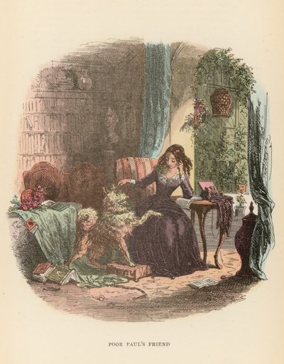 Ilustrace pro Dombey a syna od Hablot Knight Browne