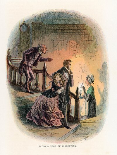 Ilustrace pro Little Dorrit od Hablot Knight Browne