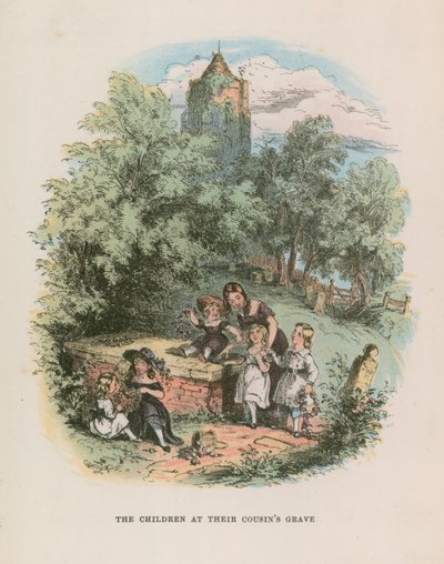 Ilustrace pro Nicholase Nicklebyho od Hablot Knight Browne