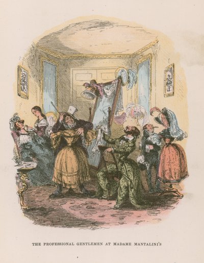 Ilustrace pro Nicholase Nicklebyho od Hablot Knight Browne