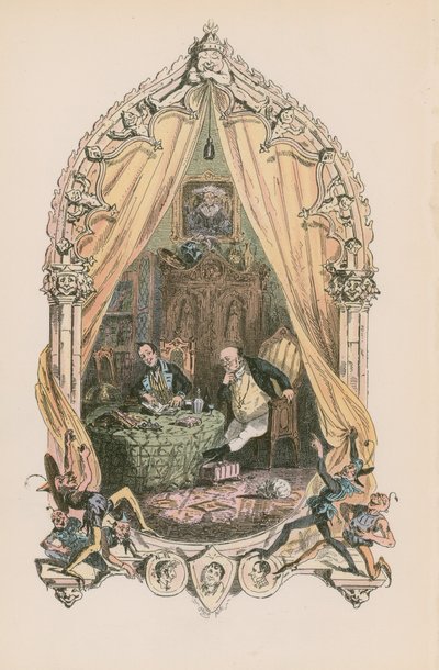 Ilustrace pro Pickwick Papers od Hablot Knight Browne