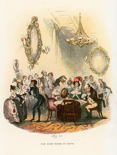 Ilustrace pro Pickwick Papers od Hablot Knight Browne