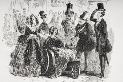 Major Bagstock je potěšen, že má tuto příležitost, ilustrace z „Dombey and Son“ od Charlese Dickense (1812-70) poprvé publikovaná v roce 1848 (detail 259260) od Hablot Knight Browne