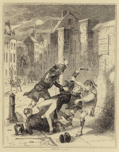 Smith bodá policistu od Hablot Knight Browne
