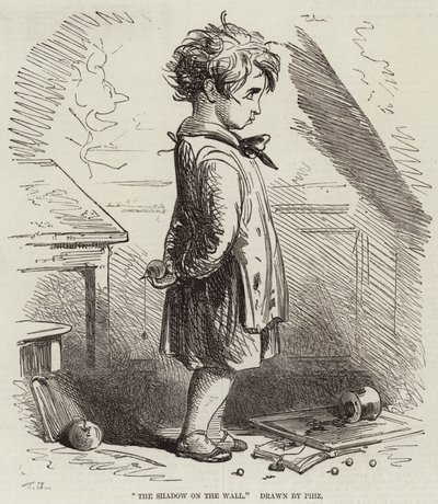 Stín na zdi od Hablot Knight Browne