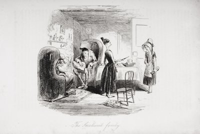 The Smallweed family, ilustrace z 