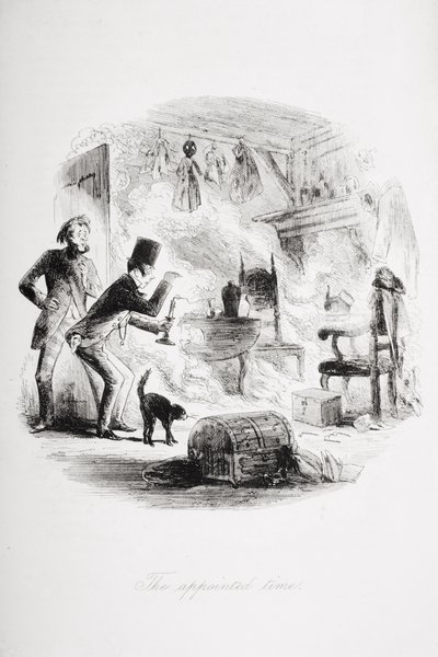 Určený čas, ilustrace z 