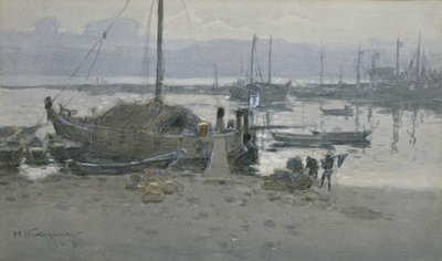 Přístav Tanabe od Hachir Nakagawa