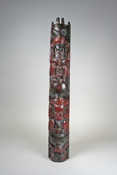 Model totemu od Haida