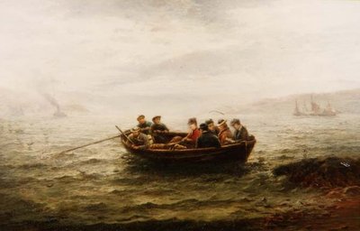 Going to Church by Way of the Lock (olej na plátně) od Hamilton Macallum