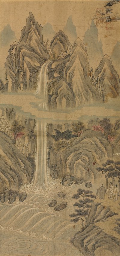 Nine-Dragon Falls, konec 19. století. od Han Unpyeong