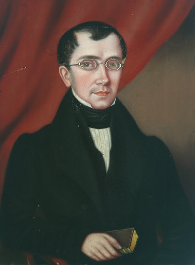 John Butterfield z Cliffe Hall, 1835 od Hannah Maria Hudson