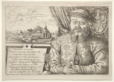 Hieronymus Schurstab, starosta Norimberku od Hanns Lautensack