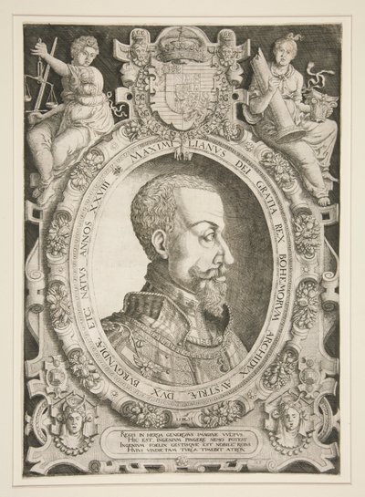 Portrét Maxmiliána II. (Habsburský) od Hanns Lautensack