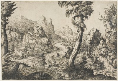 Útěk do Egypta od Hanns Lautensack