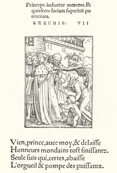 Princ kurfiřt (rytina) od Hans (after) Holbein the Younger