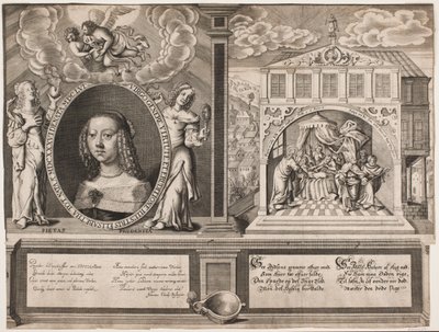 Elisabeth Thott a scéna s oživením Jairiho dcery od Hans Andreas Greys