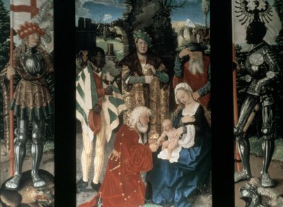 Klanění tří králů, 1507 od Hans Baldung