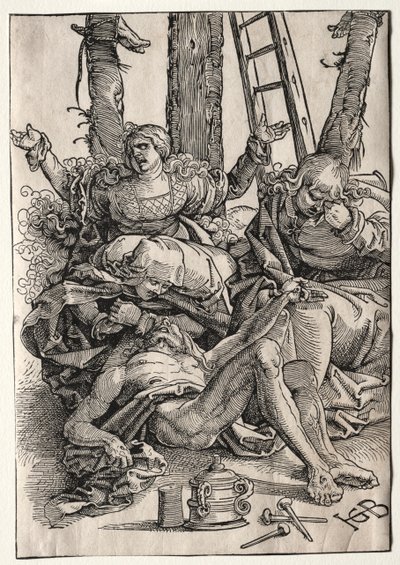 Bědování od Hans Baldung