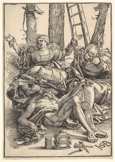 Oplakávání pro Krista, 1510. od Hans Baldung