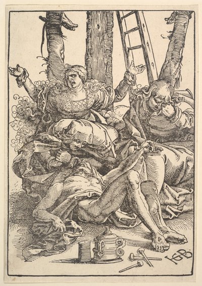 Oplakávání pro Krista, 1510. od Hans Baldung