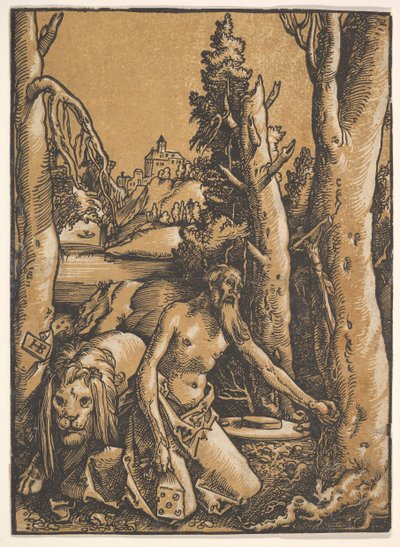 St. Jerome in the Desert, ca. 1511. od Hans Baldung