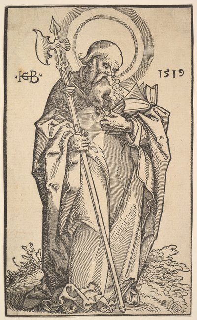 Svatý Matouš od Krista a apoštolů, 1519. od Hans Baldung