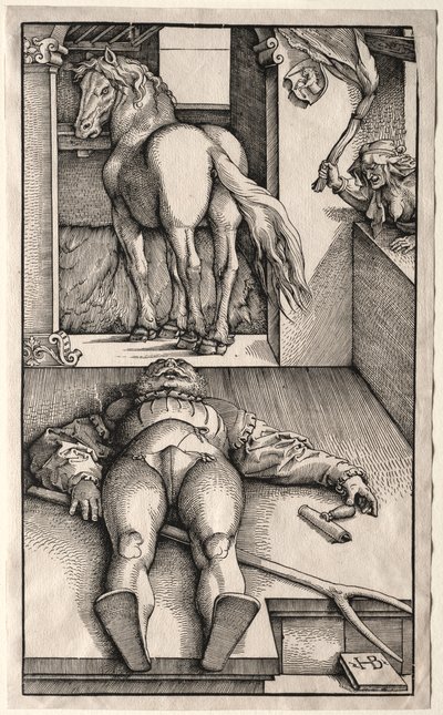 Začarovaný ženich od Hans Baldung