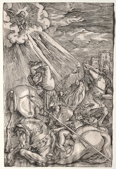 Obrácení sv. Pavla od Hans Baldung