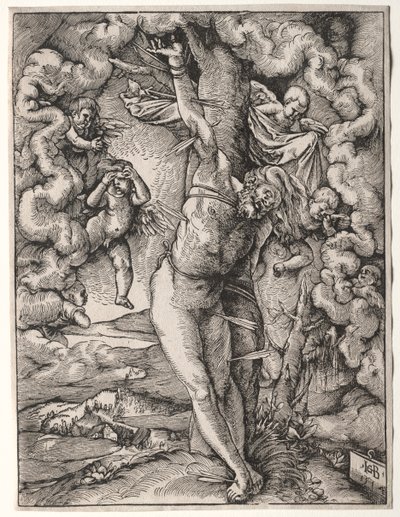 Velký Svatý Sebastián od Hans Baldung