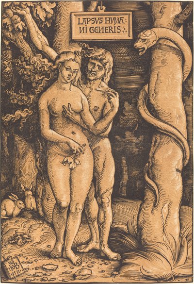 Adam a Eva od Hans Baldung Grien