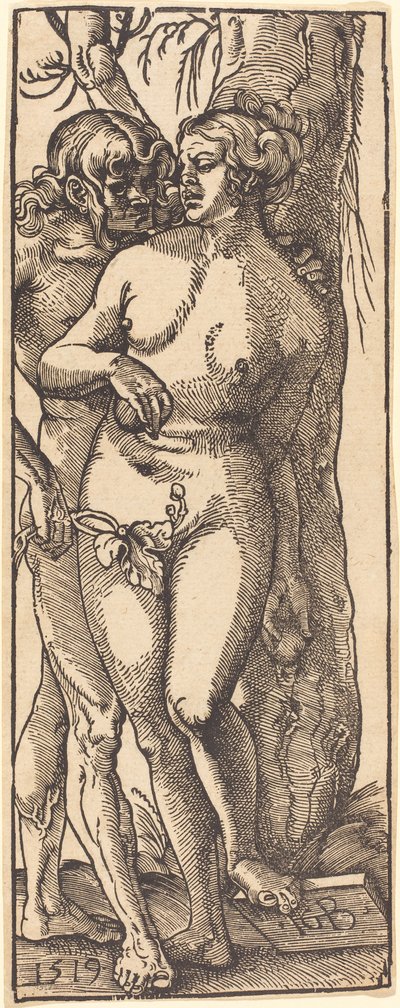 Adam a Eva, 1519 od Hans Baldung Grien