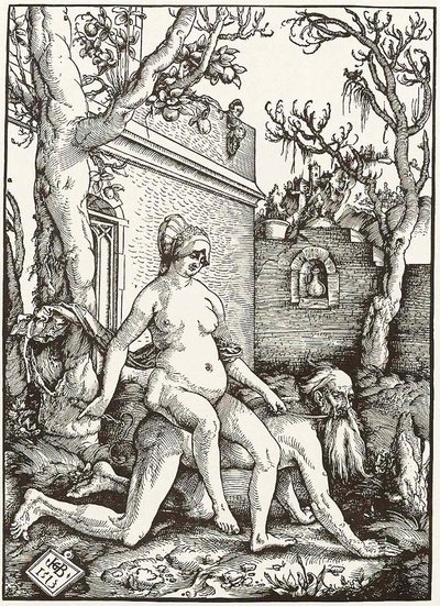 Aristoteles a Phyllis od Hans Baldung Grien