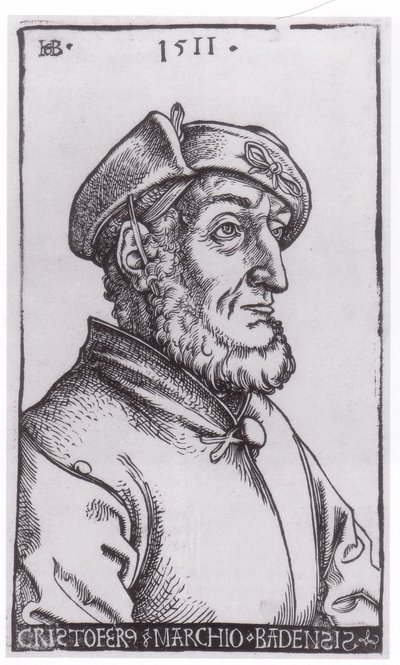 Baldung christoph dřevoryt od Hans Baldung Grien