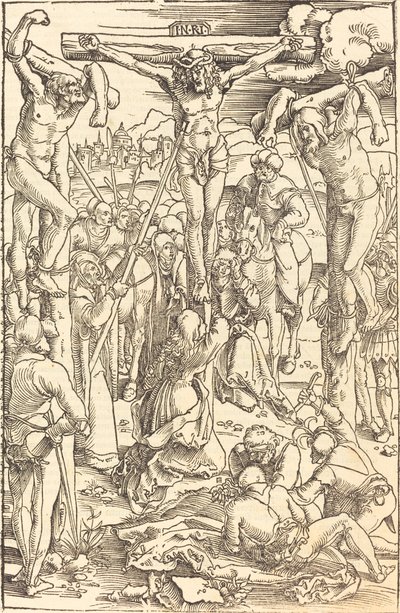 Kristus na kříži od Hans Baldung Grien