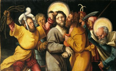 Německy: Gefangennahme Christi Zatčení Krista od Hans Baldung Grien