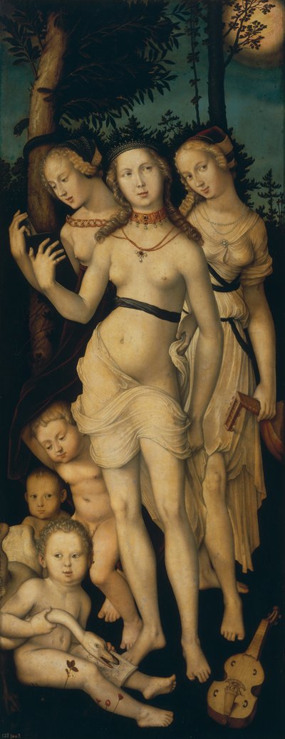 Harmonie aneb Tři grácie od Hans Baldung Grien